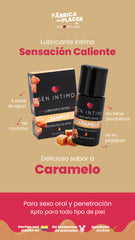 Lubricante Caliente Caramelo 30ml