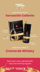 Lubricante Caliente Crema de Whisky 30ml
