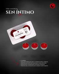 Vela Aromatica x3 unidades Sen íntimo