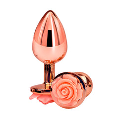 Plug anal - Rose Talla L - 9,5 CM
