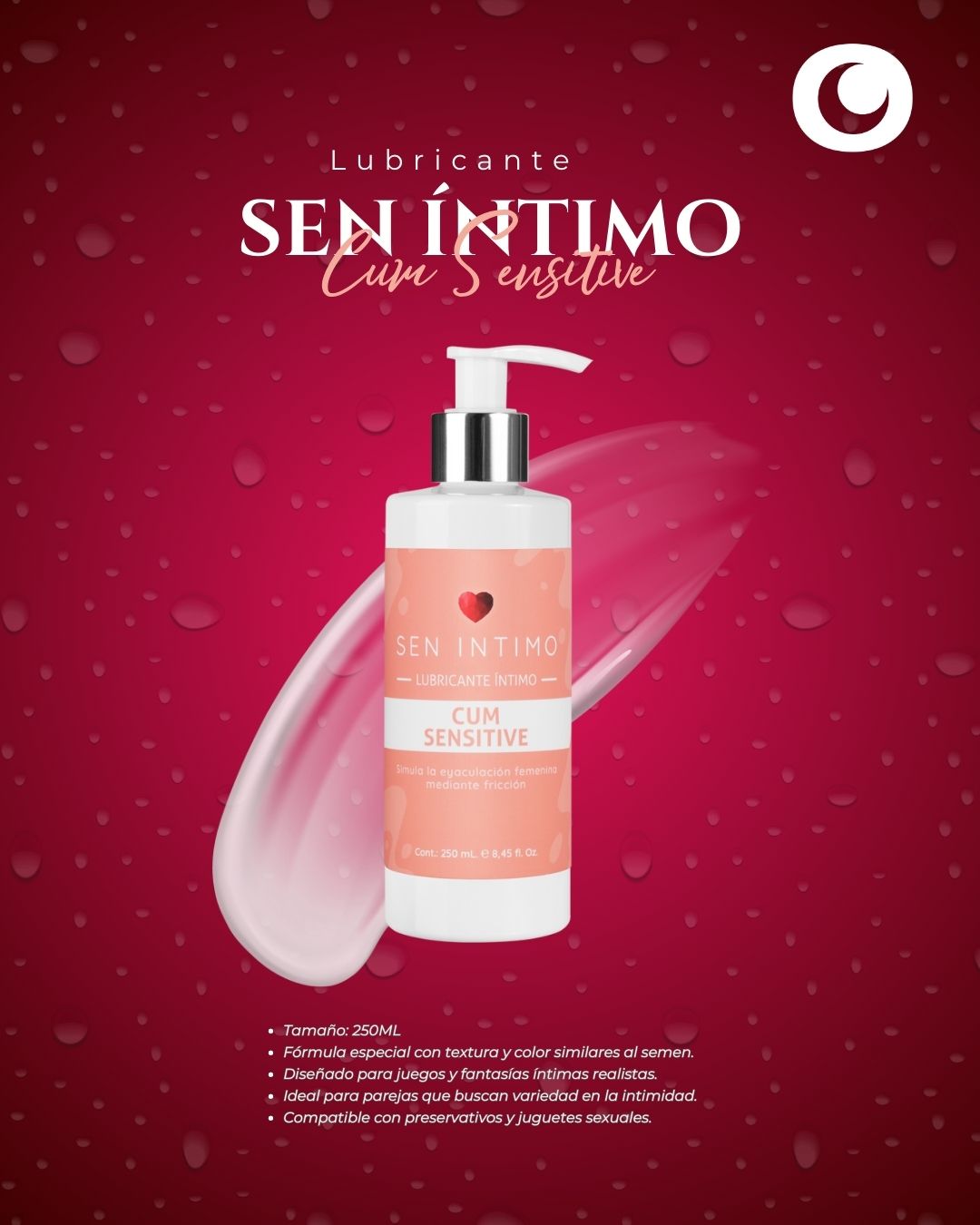 Lubricante Cum Sensitive 250 ml