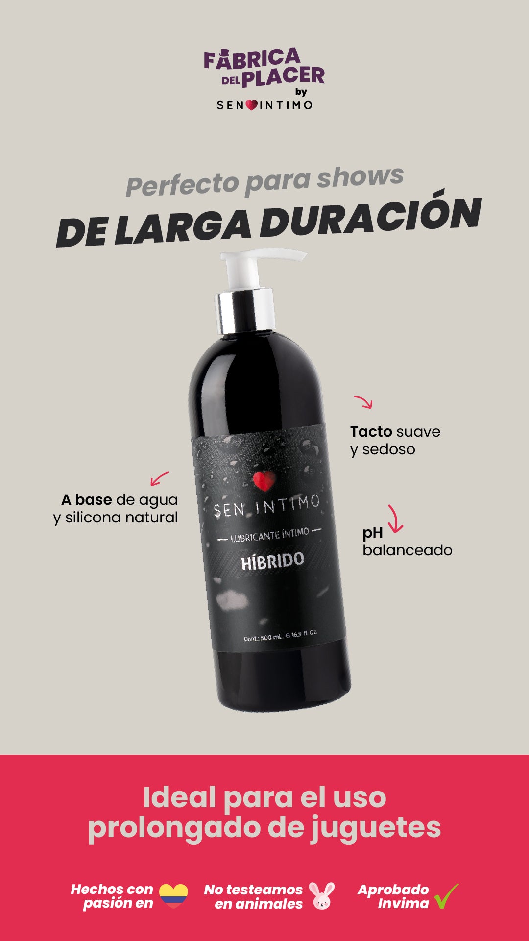 Lubricante Hibrido Sen Intimo