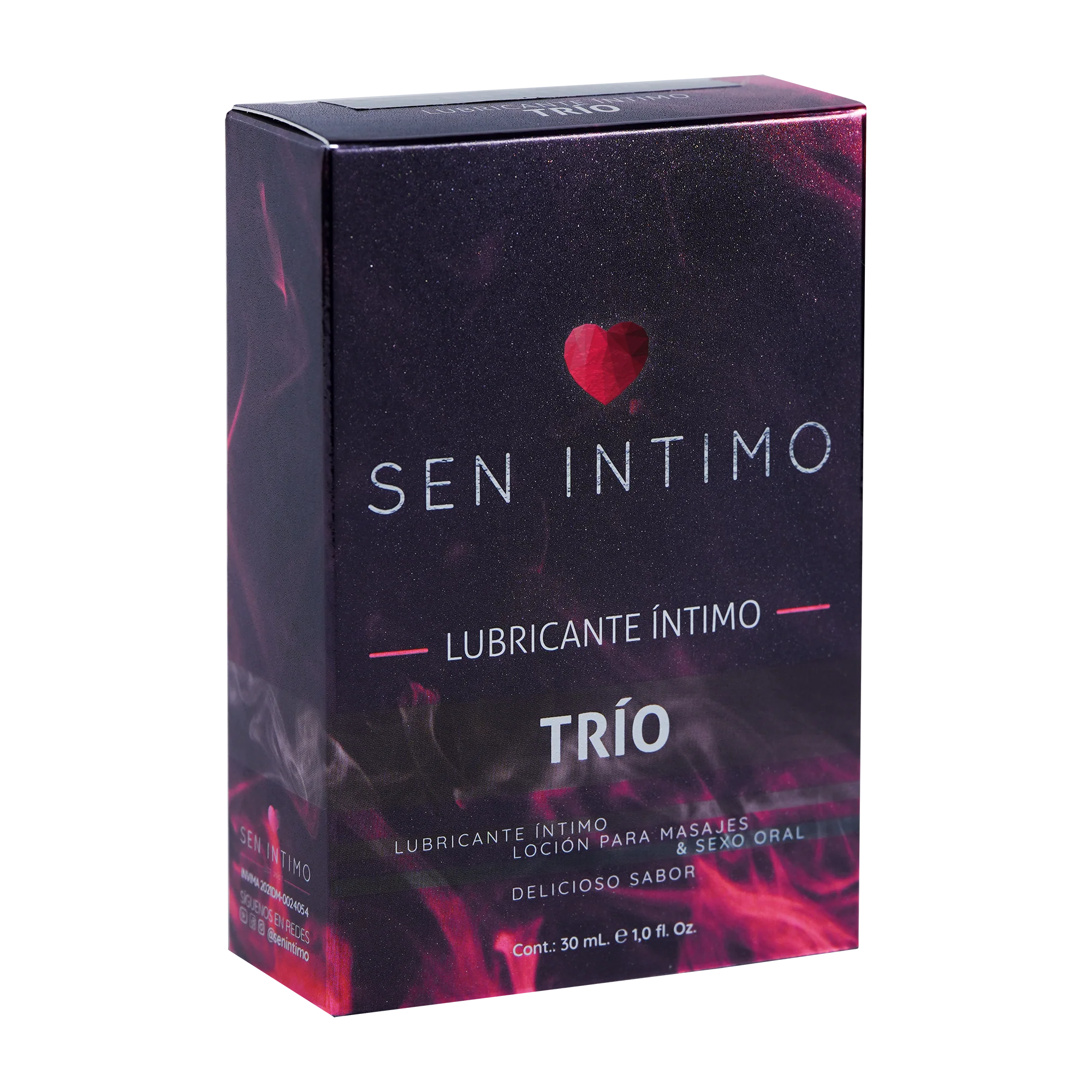 Lubricante Trio Placer 30 ml Sen Intimo