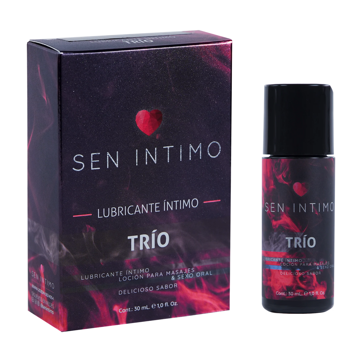 Lubricante Trio Placer 30 ml Sen Intimo