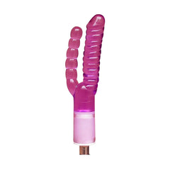 Dildo Sex Machine - Placer Doble - 24 CM