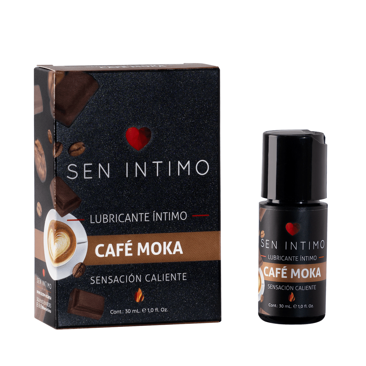 Lubricante Caliente Café Moka 30ml