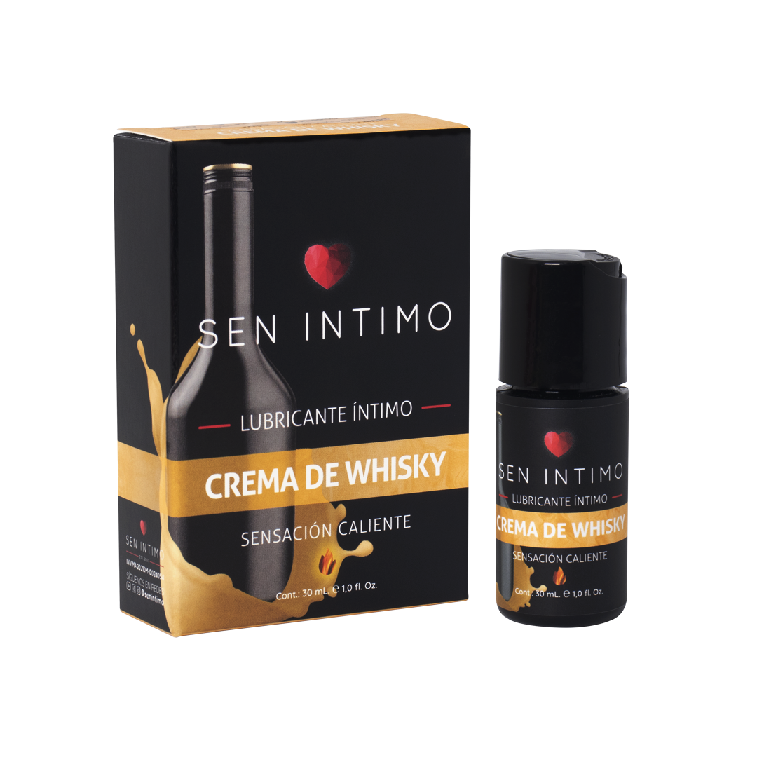 Lubricante Caliente Crema de Whisky 30ml