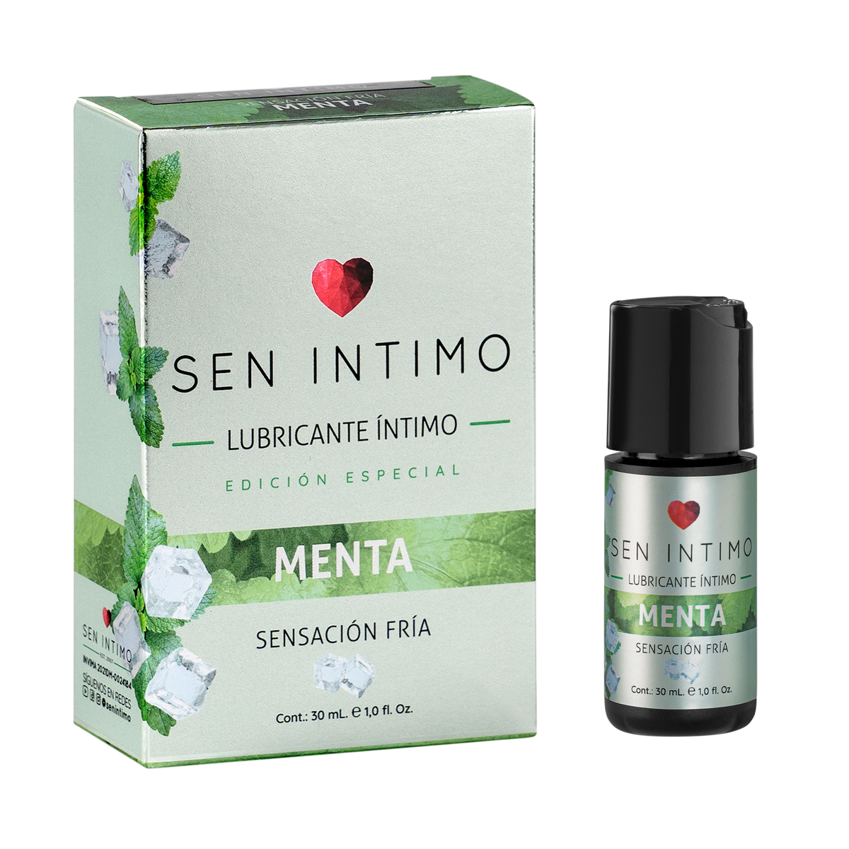 Lubricante Menta 30 ml Sen íntimo