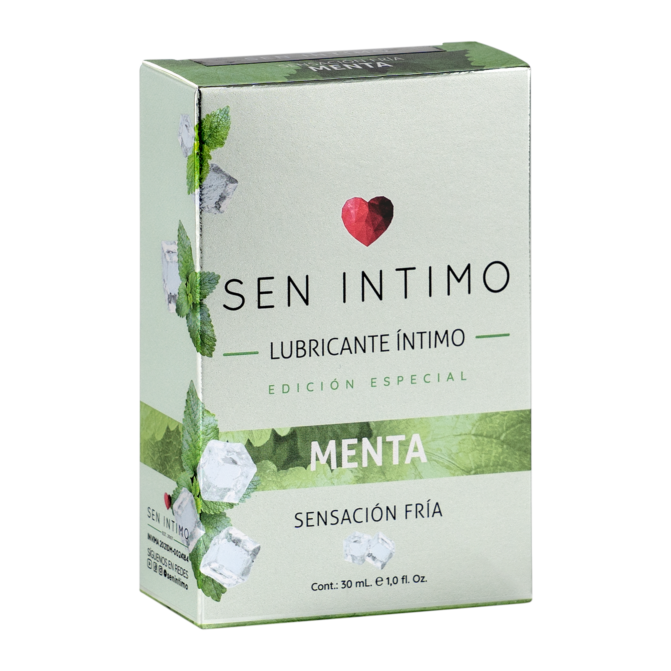 Lubricante Menta 30 ml Sen íntimo