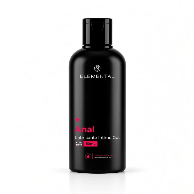 Lubricante Anal - Elemental - 80mL - 120mL - 250mL - 500mL - 1000mL
